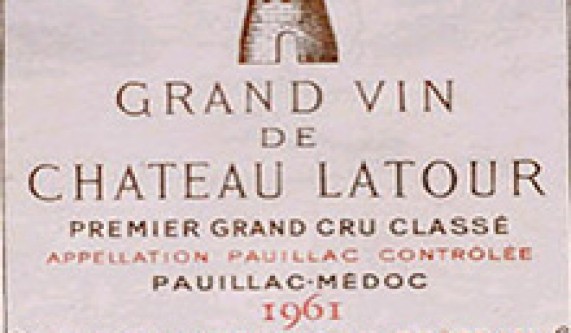 Ancient Chateau Latour Dinner