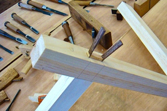 Japanese Joinery: Mortise and Tenon (Advanced)