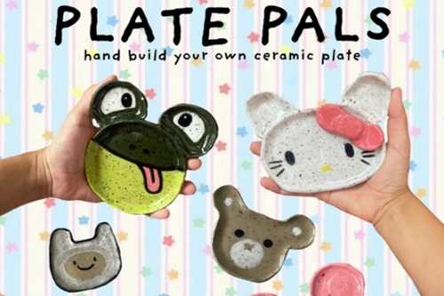 Plate Pals - Hand Build Your Own Ceramic Plate
