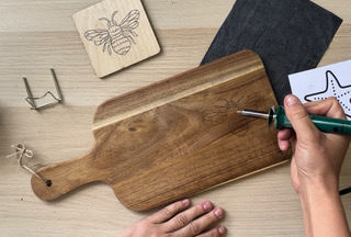Learn Wood Burning: Ornament