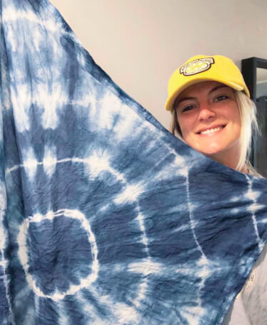 Shibori Indigo Dyeing at Home