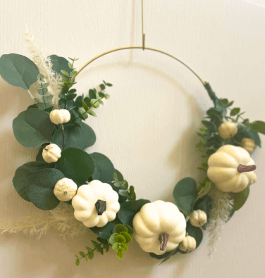Modern Fall Wreath