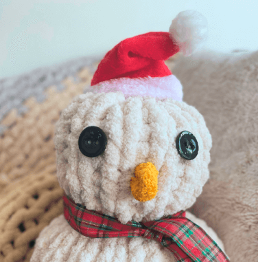 Chunky Knit Snowman