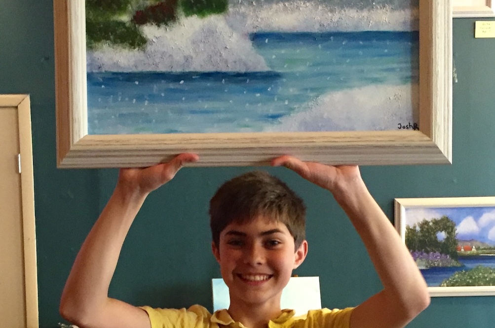 4-Class Program: Little Kids Oil Painting (Ages 5-9)