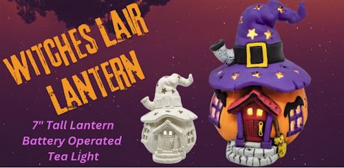 Spooky Halloween Lights: Family Friendly 3-D Painting