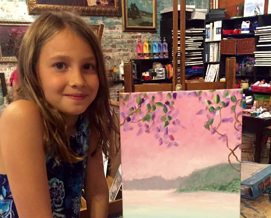 Little Kids Oil Painting (Ages 5-9)