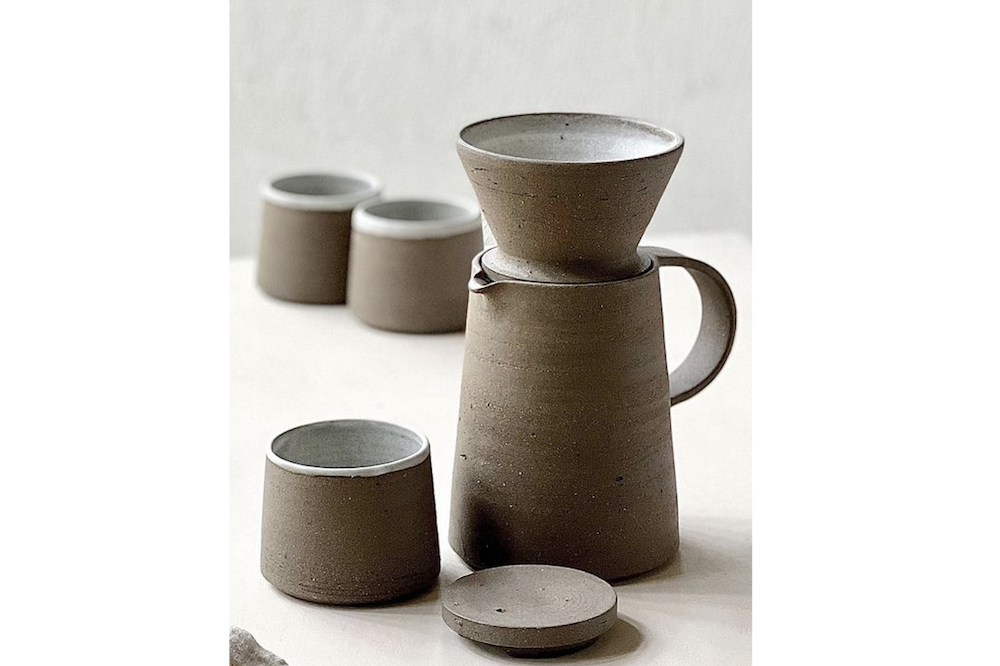 Hand-Building Ceramic Coffeemaker Set