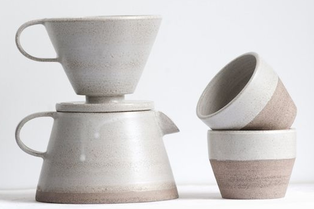 Hand-Building Ceramic Coffeemaker Set