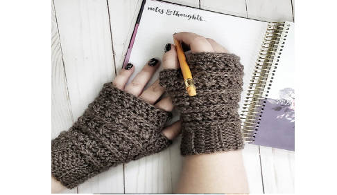 Fingerless Mitts (Crochet)