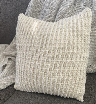 Crochet Sampler Pillow