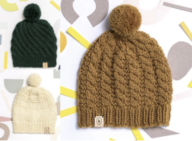 Chunky Knit Hat Series
