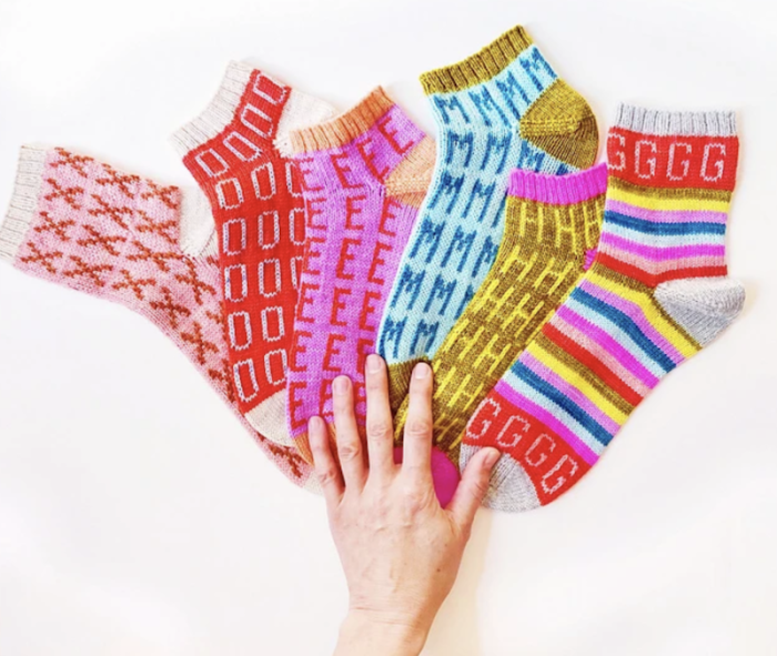 Monogram Socks