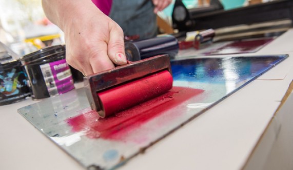 Studio Session: Monoprint