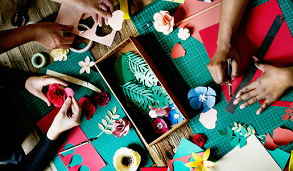 Adult Art: Bon Vivant—Collage and Found Object
