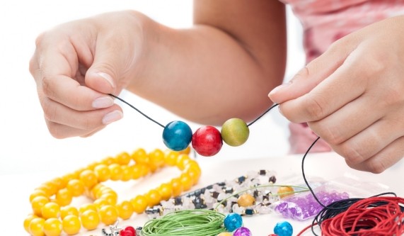 The Art of Bead Knotting on Silk Cord