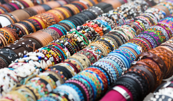 Chan Luu-Style Leather Wrapped Bracelet