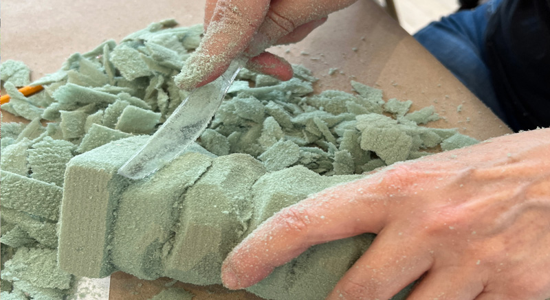 Carving Foam Sculptures Workshop | Sip & Sculpt