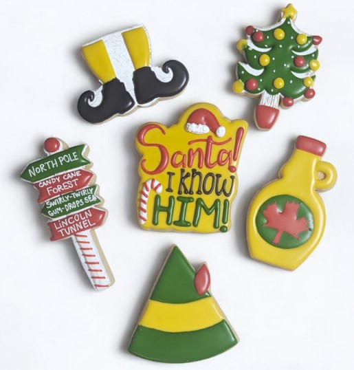 Buddy the Elf Inspired Cookie Decorating Class