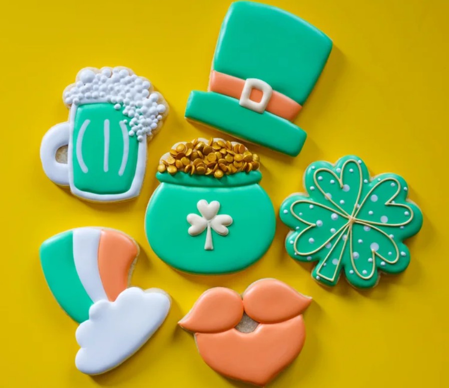 Gold at the End of the Dough - Cookie Decorating