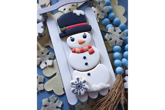 Build a Snowman - Chocolate Cookie Decorating Class
