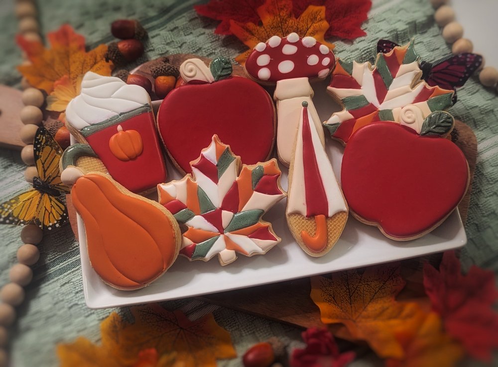 Cozy Fall Cookie Decorating