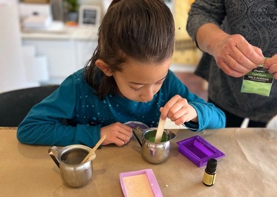 Make & Take Crafting: Soap Pouring (Ages 5 and up)