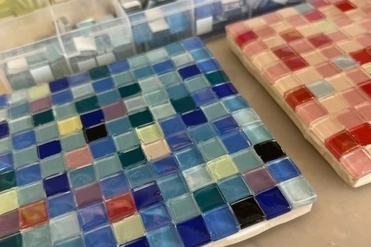 Glass Mosaic Tiles: Happy Hour (21+)