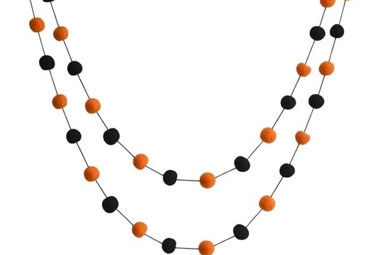 Make & Take Crafting: Halloween Pom Pom Garland (Ages 5 and up)