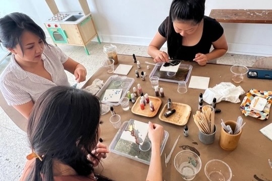 Morning Mamas & Papas: Glass Tile Mosaic Coasters