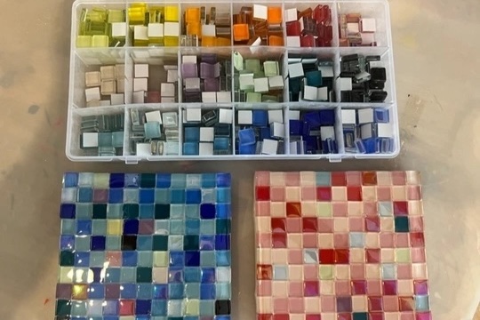 Make & Take Crafting: Glass Tile Mosaic Coasters (Ages 5 and up)