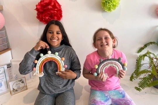 Make & Take: Rainbow Wall Hanging (Ages 5 and up)