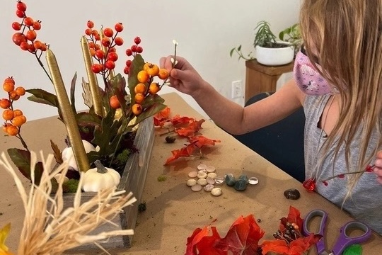 Crafty Happy Hour: Thanksgiving Centerpieces