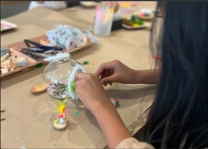 Make & Take Crafting: Fairy Terrarium Garden Workshop (Ages 4 and up)