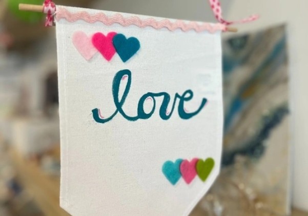 Make & Take Crafting: Valentine's Day Banners (Ages 6 & Up)