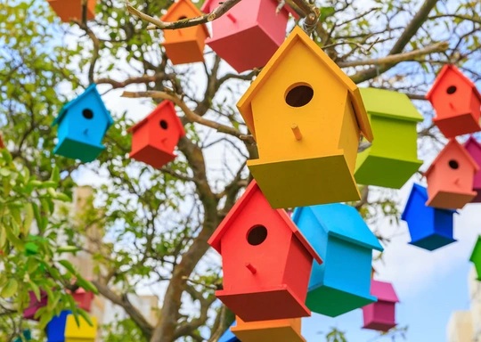 Make & Take Crafting: Paint a Mini Birdhouse (Ages 3 & up)