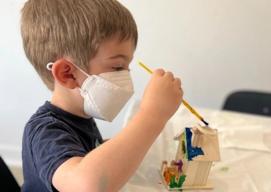Make & Take Crafting: Paint a Mini Birdhouse (Ages 3 & up)