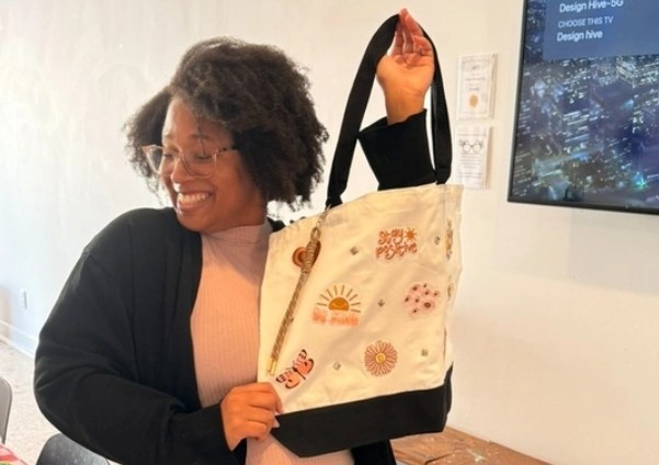 Tote Bag Personalization & Bag Charm Workshop (Ages 10+)