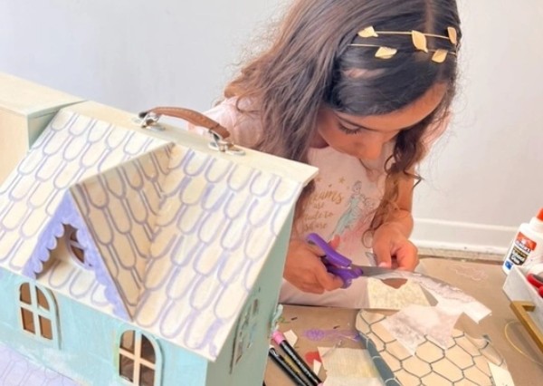 Wooden (Doll) House + Architecture + Design (Drop-In) (Ages 8-14)