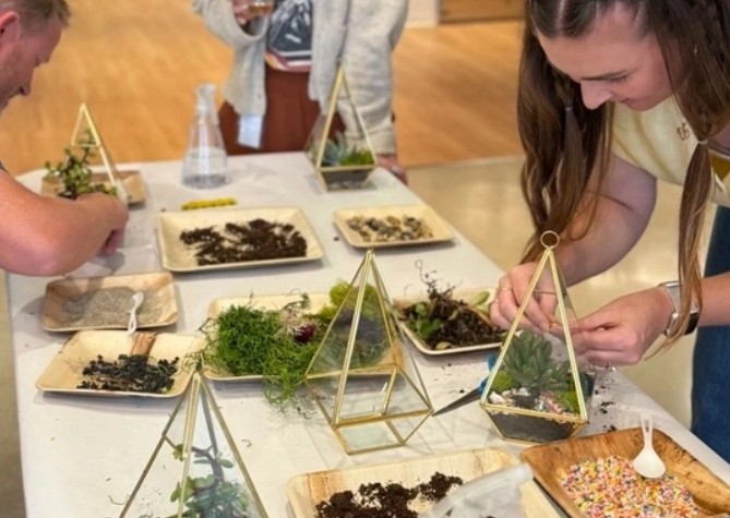 Make & Take Crafting: Glass Terrarium Design (Ages 8 & Up)