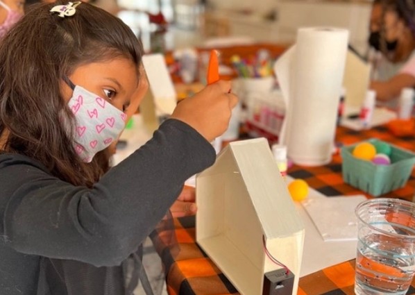 Make & Take Crafting: Make a Mini Halloween House (Ages 5 & Up)