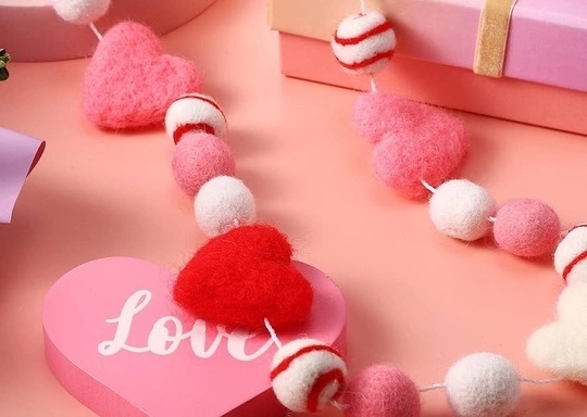 Make & Take Crafting: Valentine Pom Pom Garland(Ages 5 and Up)