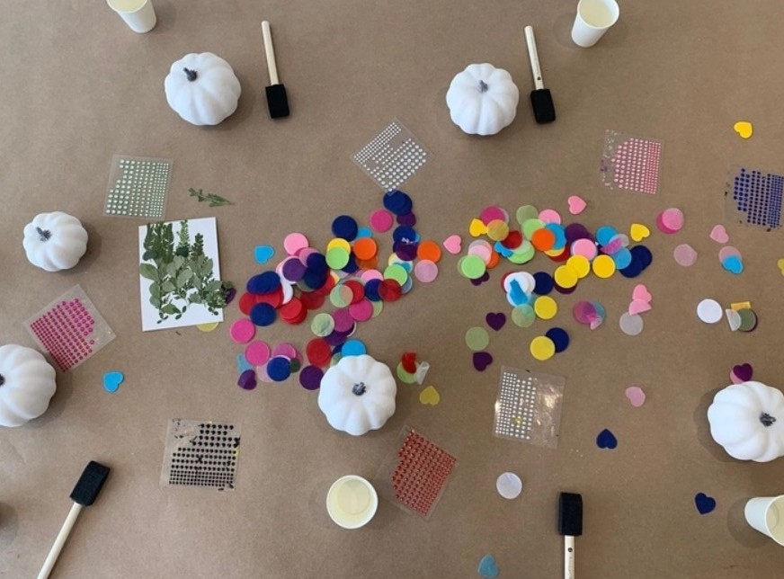 Make & Take Crafting: Boo-tiful No Cut Pumpkin Decorating (Ages 5 & Up)