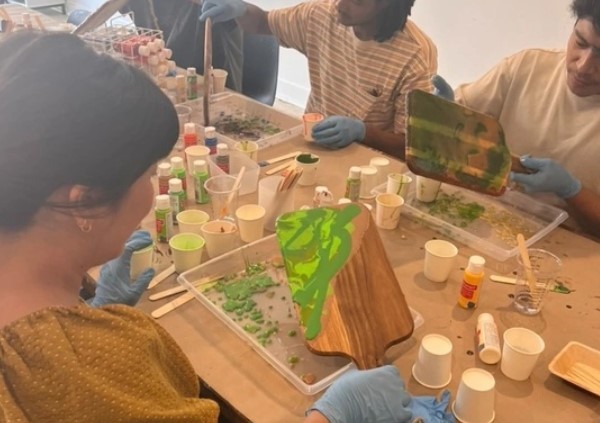 Resin Cheeseboard Workshop