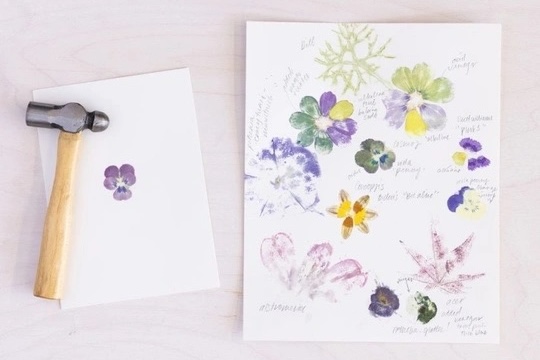 Make & Take Crafting: Flower-Dyed Totes (Ages 6 and up)