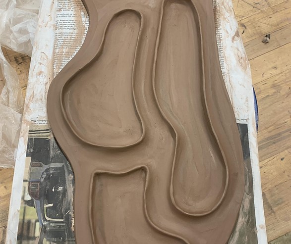 Ceramic Charcuterie Board