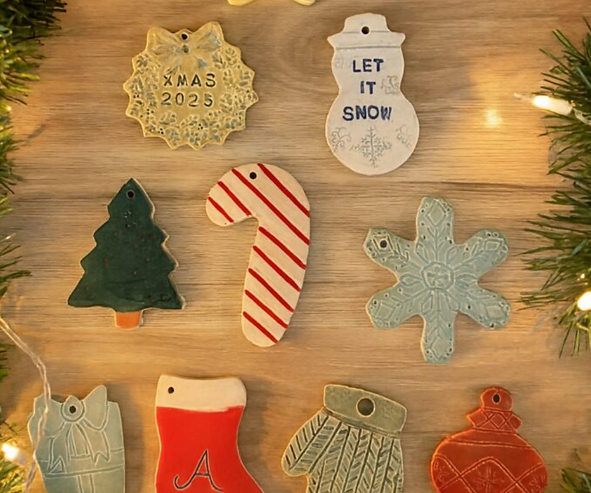 Ceramic Christmas Ornament