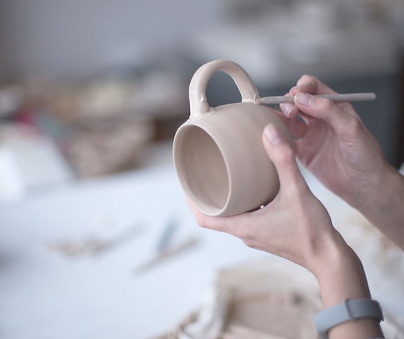 Slab Built Mug