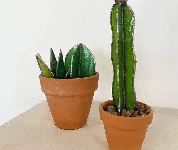 Stained Glass Succulent Workshop