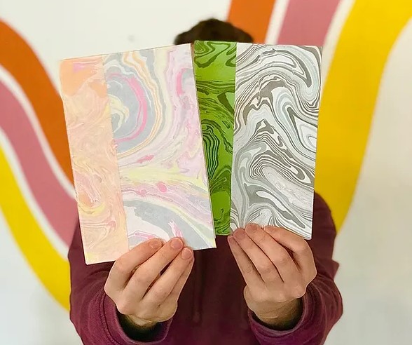 Suminagashi Sketchbook