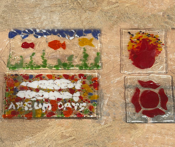 Tinned Fish Tray Fuse Glass Workshop